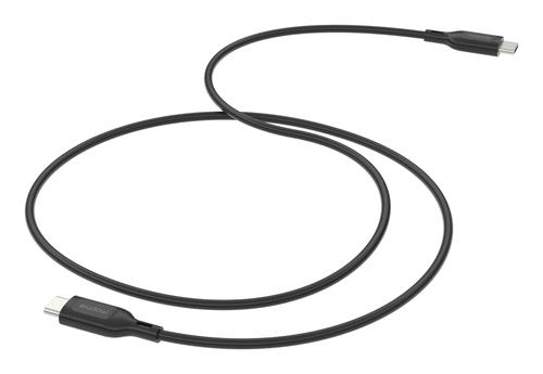 mophie essentials USB-C to USB-C | charging cable 2M, Black