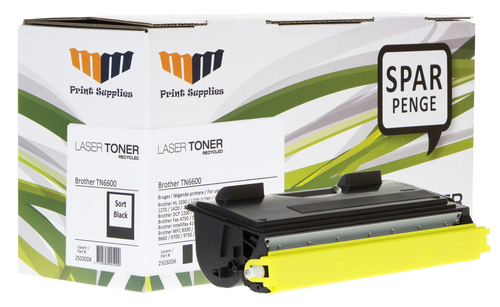 MM Black Laser Toner - Brother TN6600 - For Brother DCP / FAX / INTELLIFAX / HL / MFC