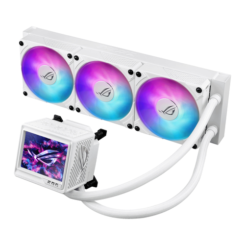Asus Rog Ryujin Iii 360 Argb Extreme Aio Liquid Cooler with LCD Display - White - image 4
