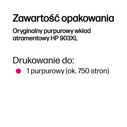 HP Inc. no 903XL Magenta T6M07AE