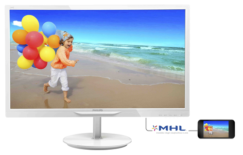 Philips 244E5QHSW/93 computer monitor – image 2