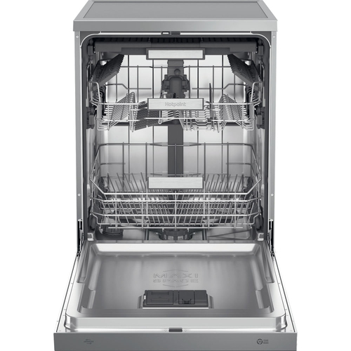 Hotpoint H7FHS51X 60cm Dishwasher in Silver 15 Place Setting B Rated - image 3