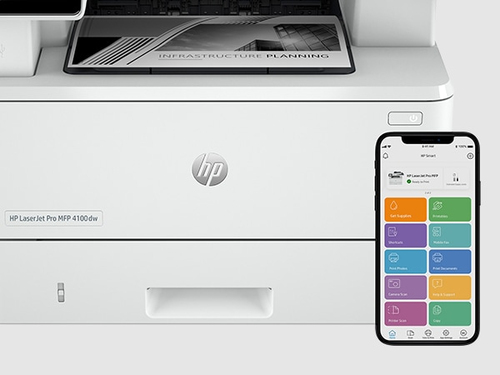 Drukarka wielofunkcyjna laserowa HP MFP 4102dw | WI-FI| Dupleks |  Mono | USB | AirPrint | LAN |