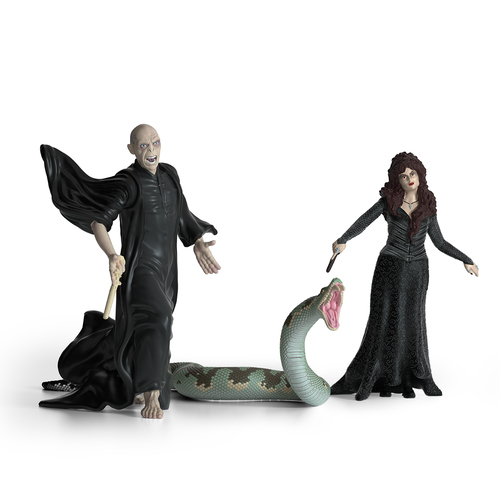 Schleich Harry Potter - Heer Voldemort met Nagini & Bellatrix van Detta speelfiguur, afbeelding 2
