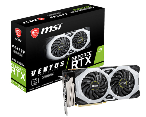 MSI GEFORCE RTX 2070 SUPER VENTUS GP видеокарта NVIDIA 8 GB GDDR6