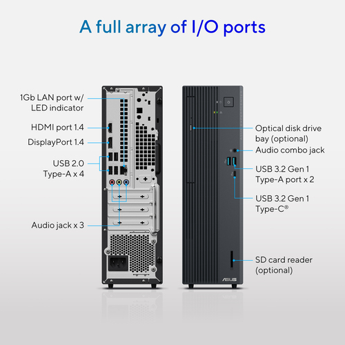 ASUS ExpertCenter P500 SFF P500SV-05210H033X Intel Core 5 210H – image 9