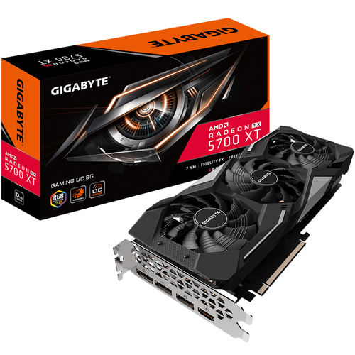 GIGABYTE GAMING RX 5700 XT OC 8G видеокарта AMD Radeon RX 5700 XT 8 GB GDDR6