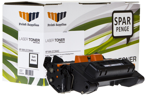 MM Black Laser Toner - HP 64A (CC364A) - For HP LaserJet