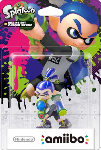 Nintendo Amiibo Inkling Boy Neon Green Splatoon Collection – Foto 2 von 2