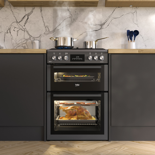 Beko FDDA6272TCA 60cm Double Oven Dual Fuel Cooker with AeroPerfectTM – image 8