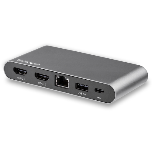 StarTech.com USB C Multiport Adapter, Dual 4K Monitor, USB-C to Dual HDMI Adapter, 2x USB-A Ports – image 7
