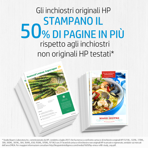 HP 350/351 Combo – Multipack nero + tricromia originale