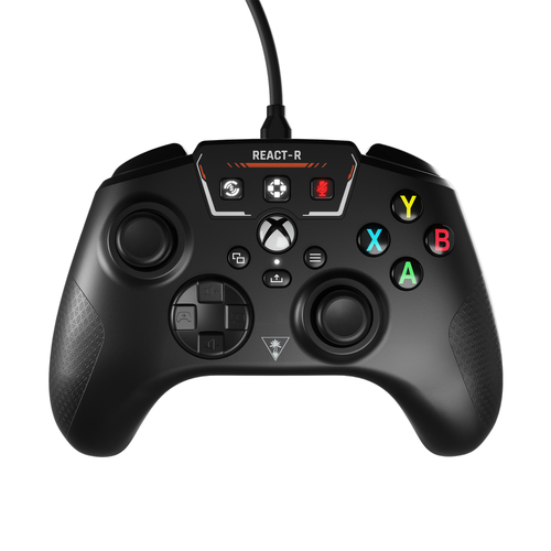 Turtle Beach React-R Black USB Gamepad Analogue / Digital PC