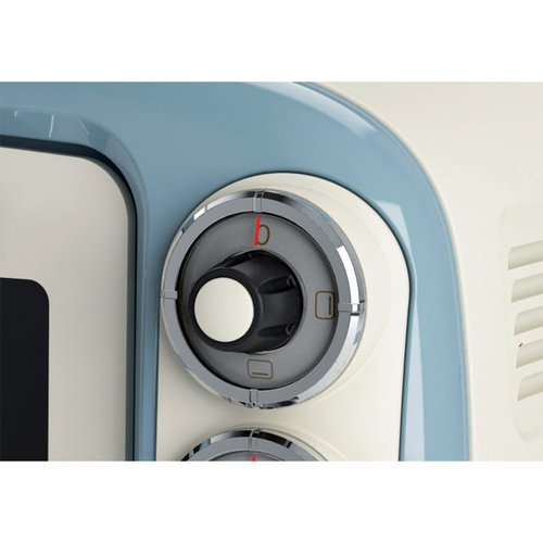 Ariete Vintage style Mini Oven, 18 Litre in Blue Blue - image 3