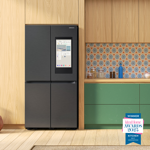 Samsung RF65DG9H0EB1EU French Style Family Hub AI Vision Inside Fridge Freezer With Ice & Water - Black Steel - image 2
