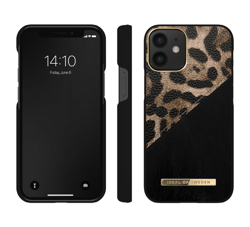 iDeal of Sweden Atelier Case iPhone 12 MINI Midnight Leoprd – image 2