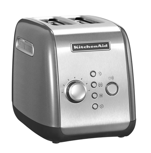 KitchenAid 5KMT221ECU 7 2 ломтик(а) 1100 W Серебристый