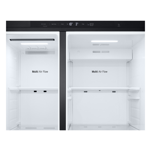 LG GSLC41EPPE American Fridge Freezer Ice & Water Non Plumbed - Black Steel - image 7