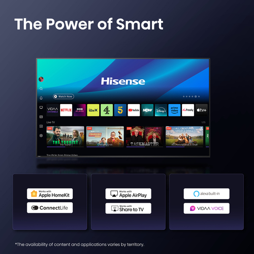 Hisense 65" A6QTUK 4K Ultra HD Smart TV with Freely – image 9