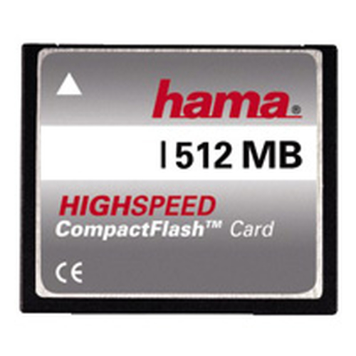 Hama CompactFlash(TM) Type I High-Speed Memory Card 512 MB
