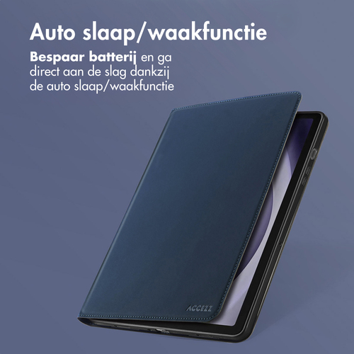 Accezz Classic Tablet Case Samsung Galaxy Tab A9 Plus Tablethoesje Blauw, afbeelding 7