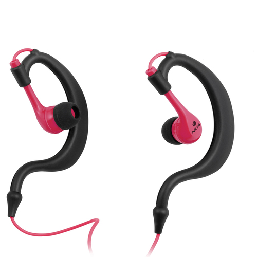 NGS Triton Headphones Wired Ear-hook Sports Black, Pink