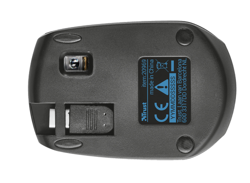 Trust 20969 mouse Travel Ambidextrous USB Type-C Optical 1000 DPI – image 5