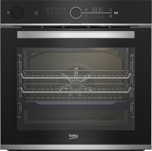 Beko BBIS13400XC 60cm Built-In Single Multi-Function Oven with AeroPerfectTM