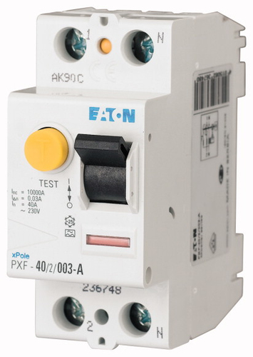 Eaton PXF-25/2/003-A kredsløbsafbryder Reststrøm enhed
