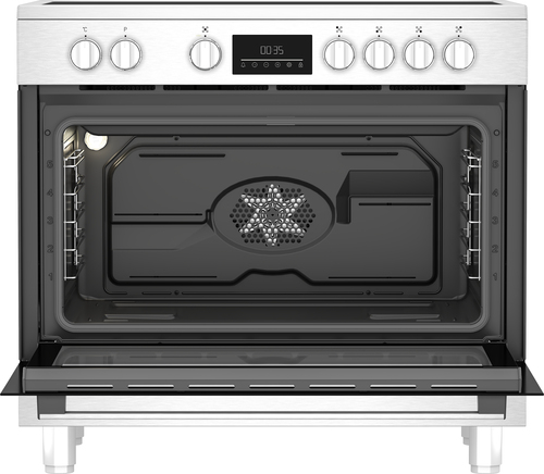 Beko BGM 30203 EX Keramisch fornuis Grijs, afbeelding 6