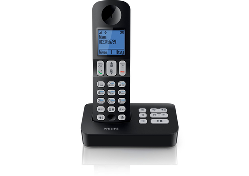 Philips D4051B/51 telephone DECT telephone Caller ID Black – image 2