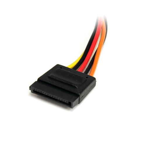 StarTech.com 12in 15 pin SATA Power Extension Cable - SATA Power Male to Female Extender - 12 Inch SATA Power Extension Cord Forlængerkabel til strøm 30.5cm – billede 3
