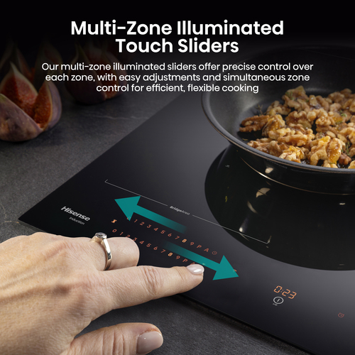 Hisense Hi8 HI6443BSCWF 60cm Induction Hob - Black - image 5