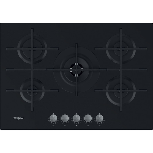 Whirlpool AKWL 728/NB Черный Встроенный 75 cm Газовый 5 зона(ы)