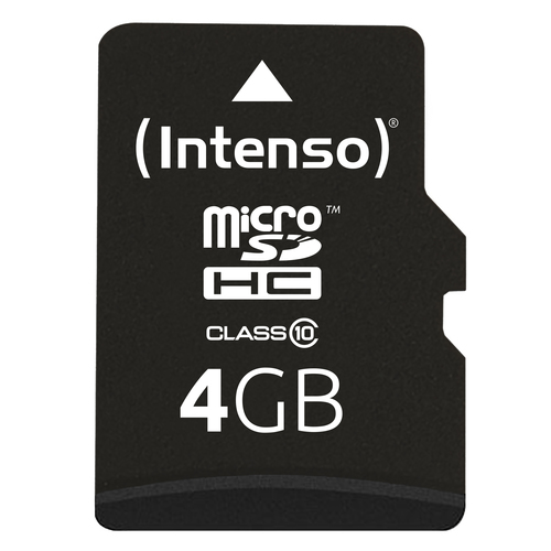 Intenso microSDHC 4GB Class 10 geheugenkaart – Foto 3 van 5