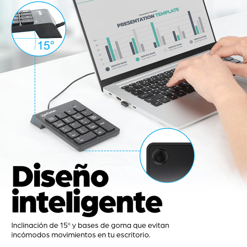 Teclado MANHATTAN 176354