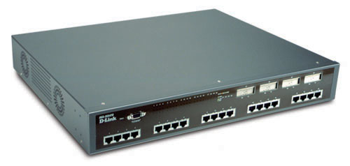 D-Link Switch 20xG+F+ENet RJ45 4x GBIC 19"