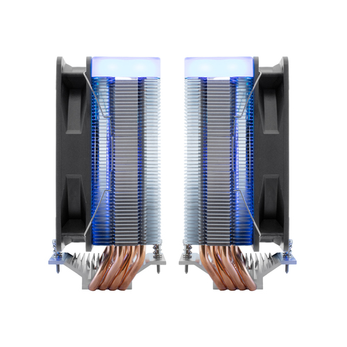 CoolBox GAMING REFRIGERADOR CPU ARGB INFINITE AIR 120 4 HEATPIPES 180W TDP