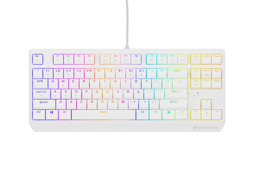GENESIS NKG-2080 Thor 230 TKL RGB toetsenbord Wit, afbeelding 3