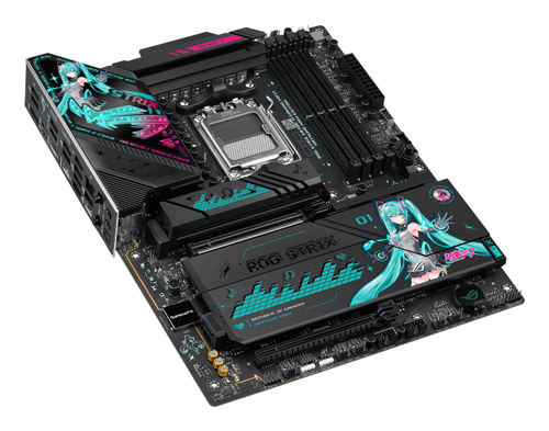 ASUS ROG Strix X870E-H Gaming WiFi7 Hatsune Miku Edition moederbord, afbeelding 5