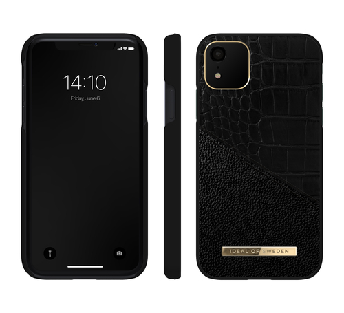 iDeal of Sweden Atelier Case iPhone 11/XR Nightfall Croco – image 3