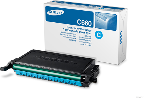 HP Samsung CLP-C660B High Yield Cyan Toner Cartridge – image 2