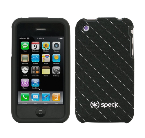 Speck IPH3G-FTD2-PINBK mobile phone case Black, White