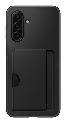 Samsung Galaxy A17 Card Slot Back Cover Zwart
