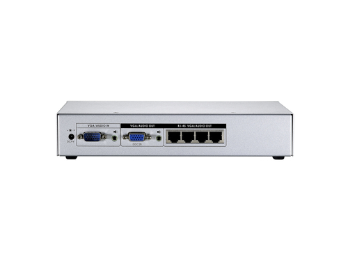 LevelOne AVE-9304 4-port LR Cat.5 A/V Transmitter Video/audio ekspander – billede 3