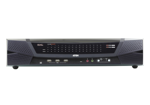 ATEN 64-Port 5-Bus KVM Over IP Switch, with Audio & Virtual Media Support – image 2