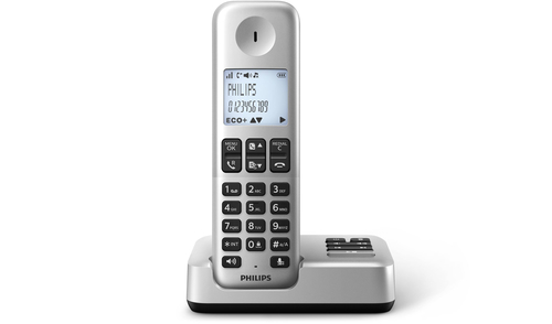 Philips D5351S/FR telephone DECT telephone Caller ID Black, Silver – image 3