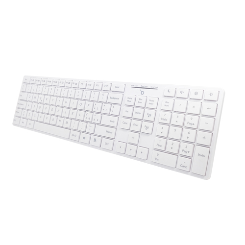 IOPLEE TWZ8028 keyboard Mouse included Universal RF Wireless QWERTY White – image 4