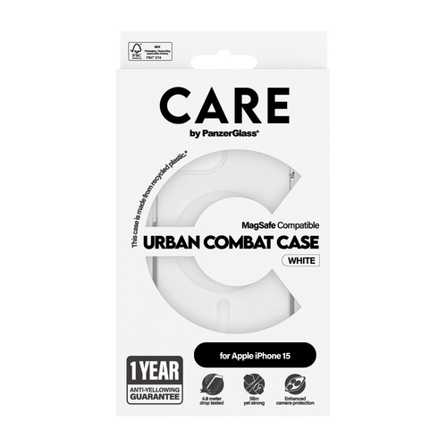 CARE by PG White MagSafe iPhone 15, afbeelding 3