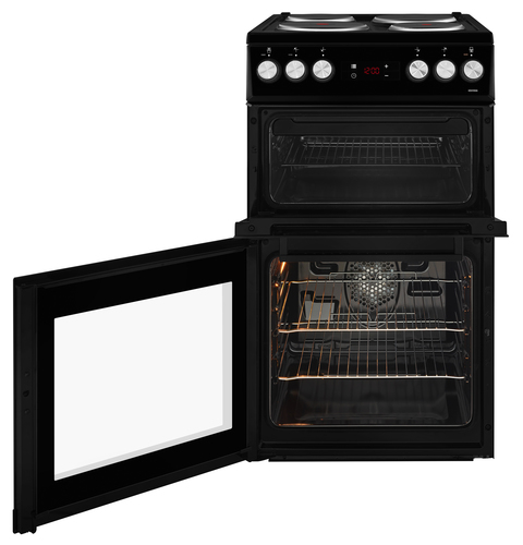 Beko KDV555AK 50cm Double Oven Electric Cooker – image 2